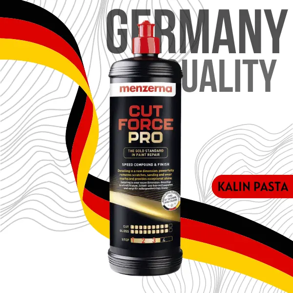 MENZERNA Cut Force Pro Altın Seri Ağır Çizik Giderici Kalın Pasta 1LT
