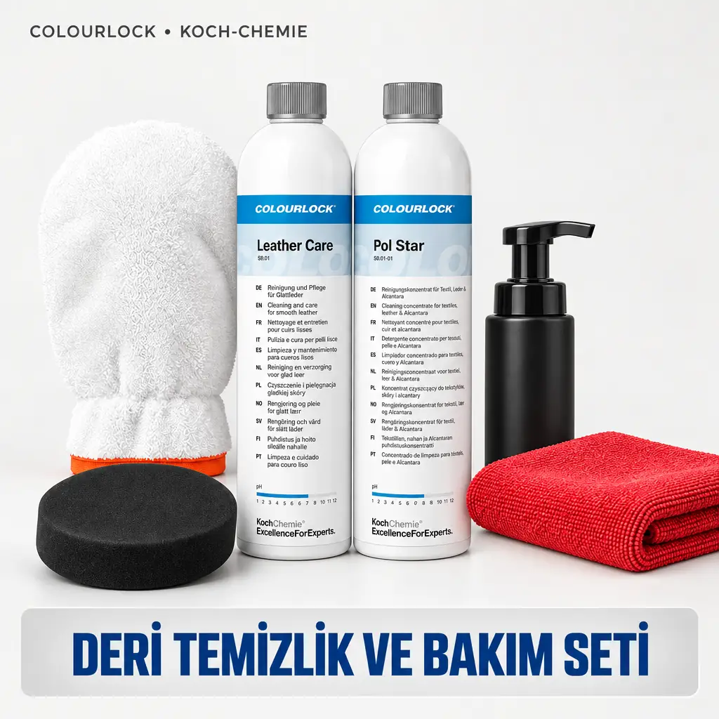 Koch Chemie Deri Temizlik ve Bakım Seti