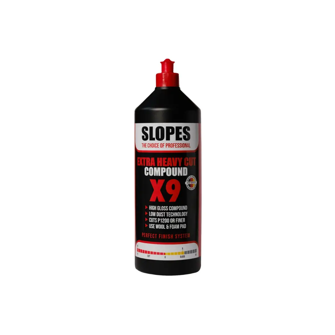 Slopes X9 Agresif Çizik Çıkarıcı Pasta 1lt