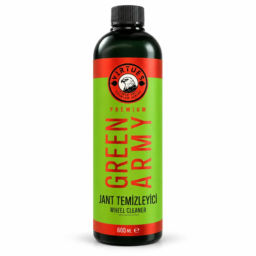 Virtues Premium Green Army Demirtozu Etkili Jant Temizleyici 600ml