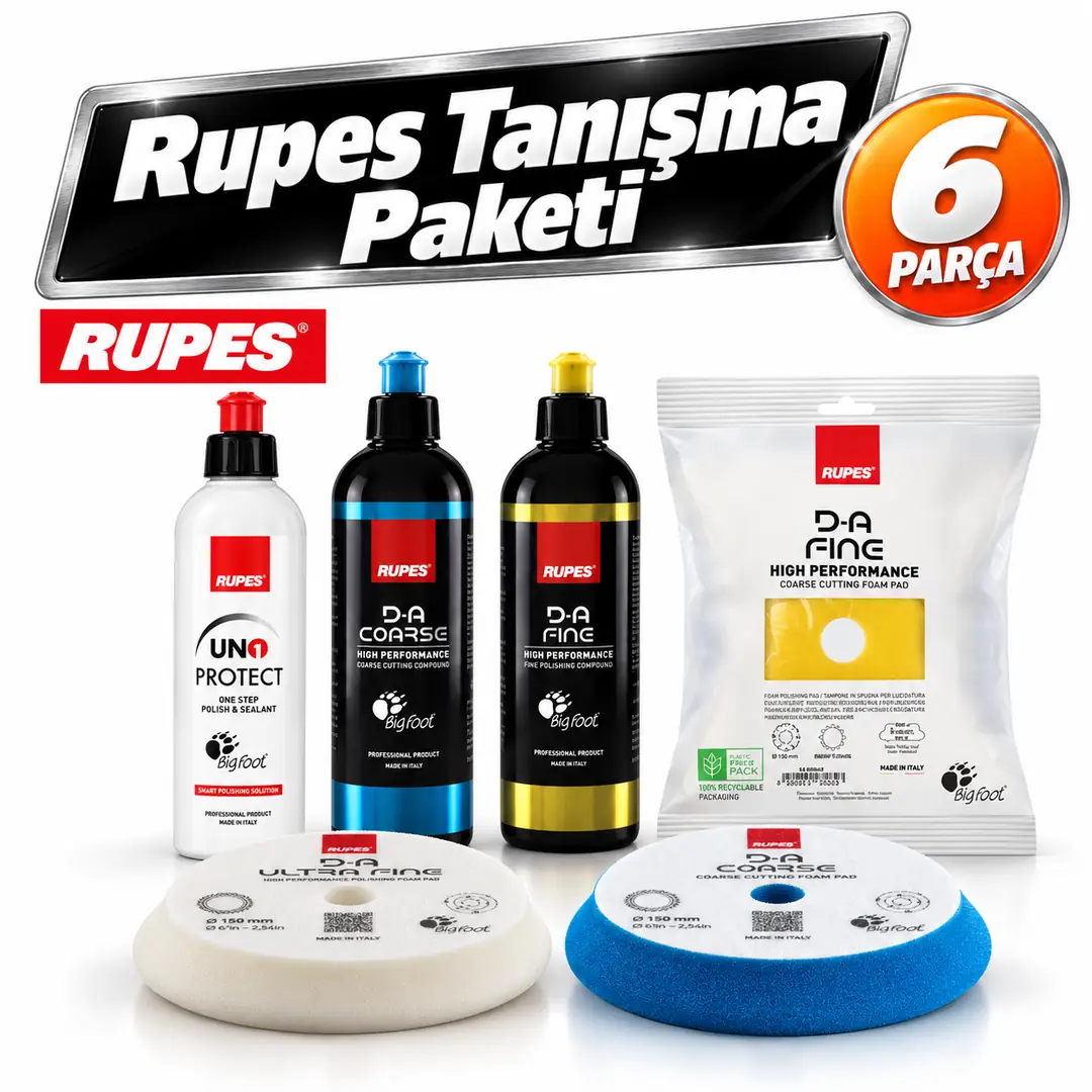Rupes Avantajlı Pasta Cila Seti