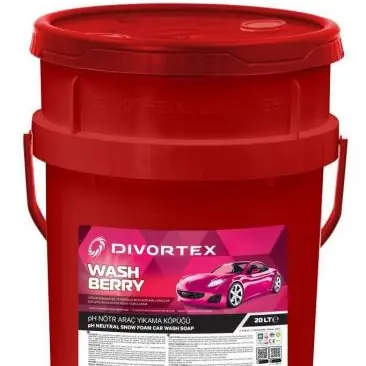 Wash & Berry Oto Şampuanı 20 LT kova