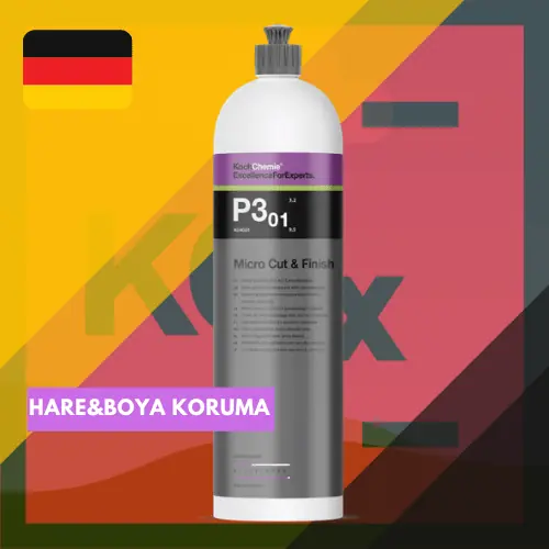 Koch Chemie P3.01 MİCRO CUT & FİNİSH CARNAUBA BOYA KORUYUCU 1 LT