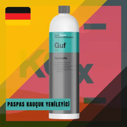 Koch Chemie Guf Gummifix Kauçuk Paspas, Plastik Bakım Ürünü 1lt
