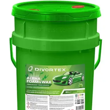 Divortex Alpha Foam ph nötr Cilalı Oto Şampuanı Kova 20 lt