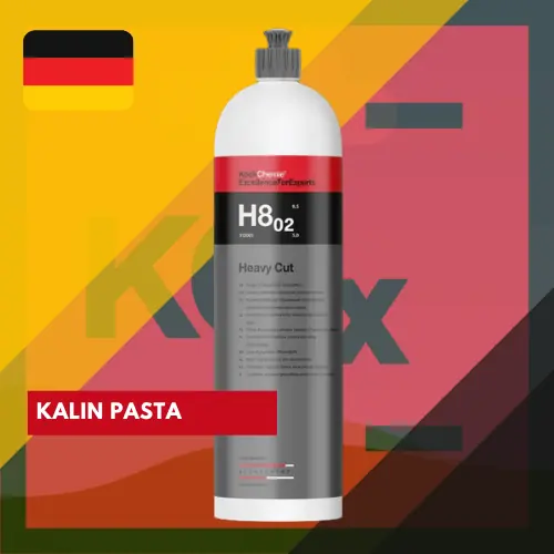 Koch Chemie H8.02 Kalın Çizik Giderici Pasta 1LT