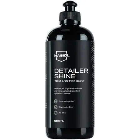 Nasiol Detailer Shine Trim ve Lastik Parlatıcı 500 ml