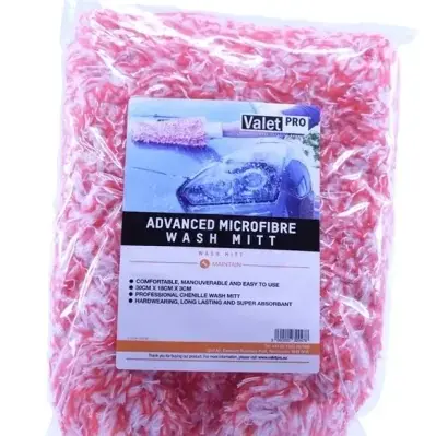 Valet Pro Advanced Microfiber Wash Mitt Yıkama Eldiveni