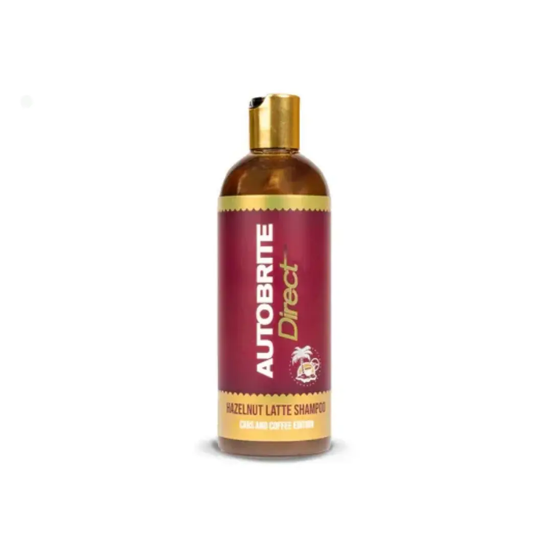 AUTO BRITE HAZELNUT LATTE CAR SHAMPOO 500ML.