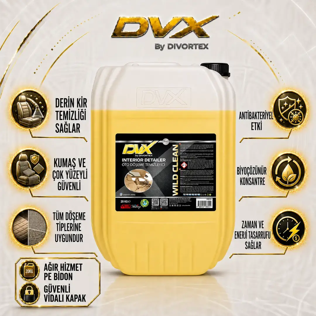 Divortex Wild Clean Döşeme Temizleyici 25 Kg