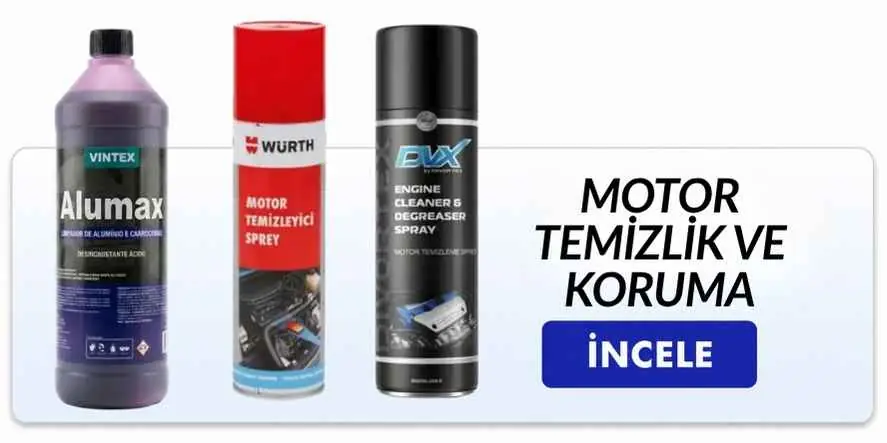 Motor Temizlik ve Koruma