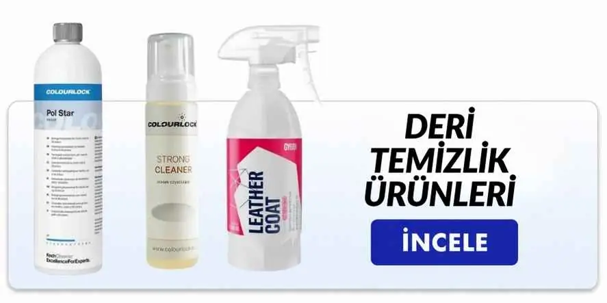 Deri Temizlik ve Bakım Ürünleri