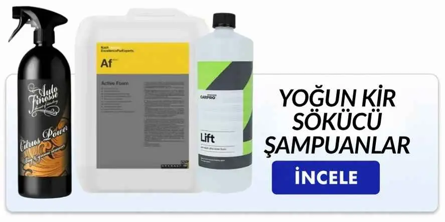 Yoğun Kir Sökücü Şampuanlar