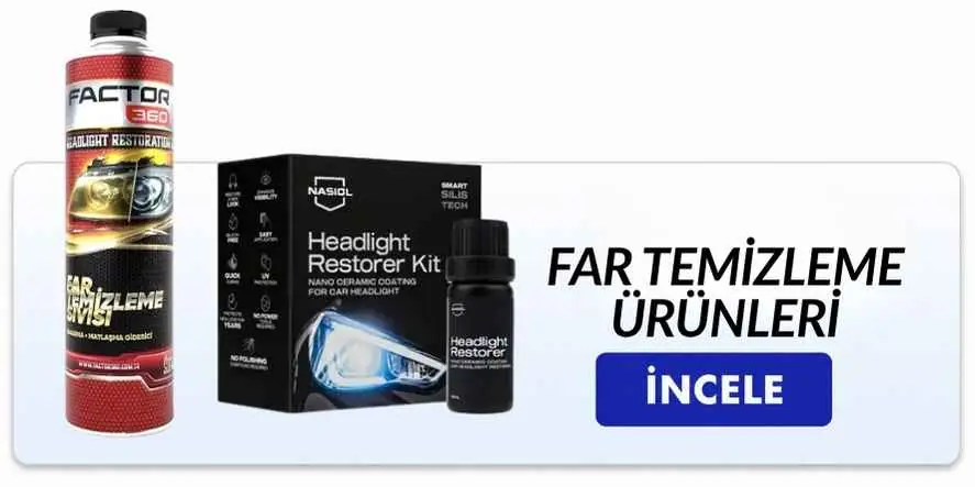 Far Temizleme Ürünleri