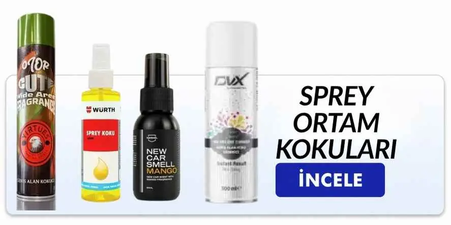 Sprey Kokular - Ortam Kokuları